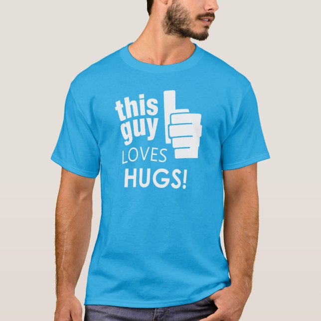 Camiseta Esta cara ama abraços! (Frente)