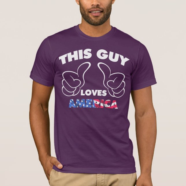 Camiseta Esta cara ama América (Frente)