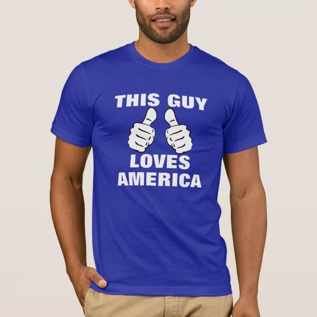 Camiseta Esta cara ama América (Frente)