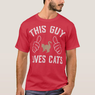 Camiseta Esta Cara ama gatos para o gato