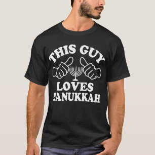 Camiseta Esta cara ama Hanukkah