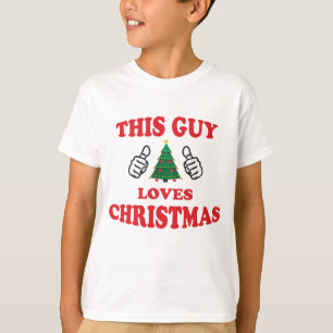 Camiseta Esta cara ama o natal