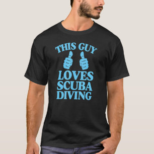 Camiseta Esta Cara Ama Scuba Divemaster Dois polegares