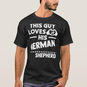 Camiseta Esta Cara ama seu German shepherd