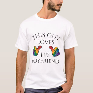 Camiseta Esta cara ama seu namorado