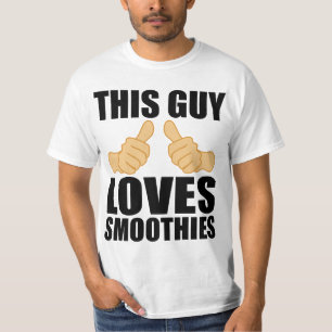 CAMISETA ESTA CARA AMA SMOOTHIES