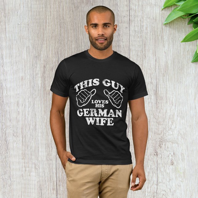 Camiseta Esta Cara Ama Sua Esposa Alemã (Criador carregado)