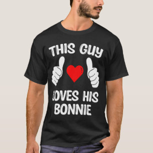 Camiseta Esta Cara Ama Sua Mulher Bonnie Namorada Valentin