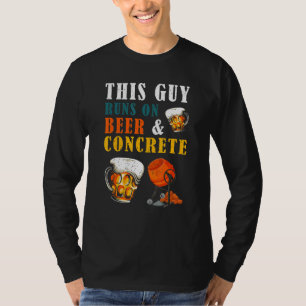 Camiseta Esta Cara É Executada No Bebendo Concreto Da Cerve