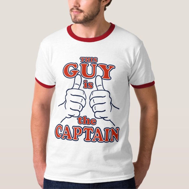 Camiseta Esta cara é O CAPITÃO (Frente)