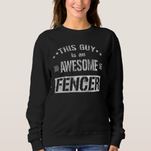 Camiseta Esta Cara É Um Incrível Fencer Que Esgrima Pul