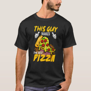 Camiseta Esta Cara Faz A Melhor Fazedora De Pizza 12