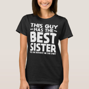 Camiseta Esta Cara Tem A Melhor Irmã Irmã Matchi
