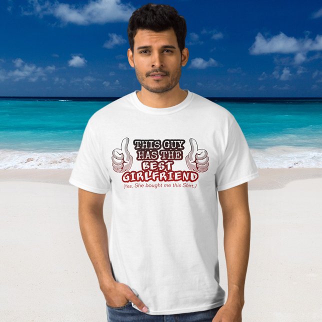 Camiseta Esta cara tem a melhor namorada (Criador carregado)