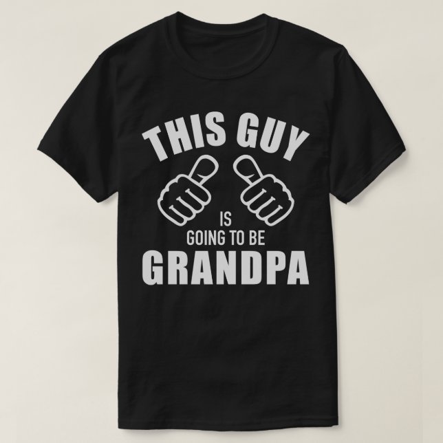 Camiseta Esta cara vai ser o avô (Frente do Design)