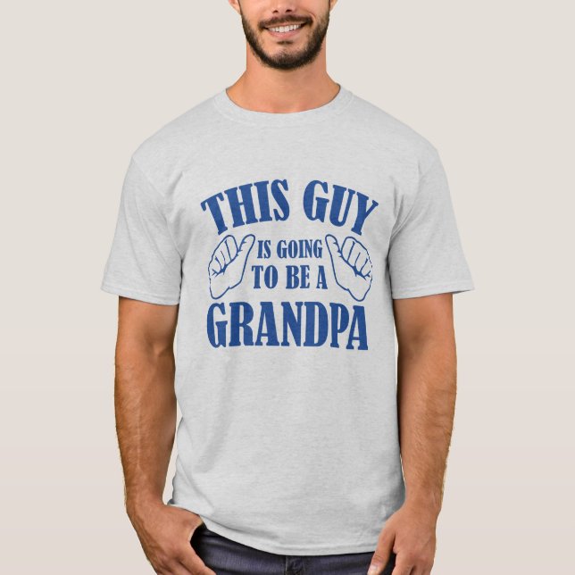 Camiseta Esta Cara Vai Ser Um Avô (Frente)