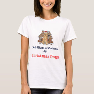 Camiseta 🏠 Esta Casa é Protegida por Cães de Natal