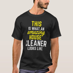 Camiseta Esta Casa Engraçada Limpeza De Famílias