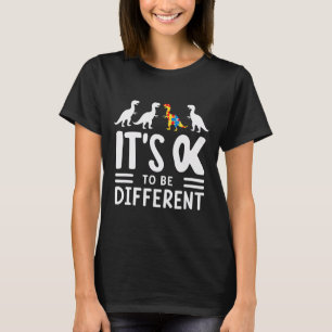 Camiseta Está Certo Ser Diferente Na Consciência Do Autismo
