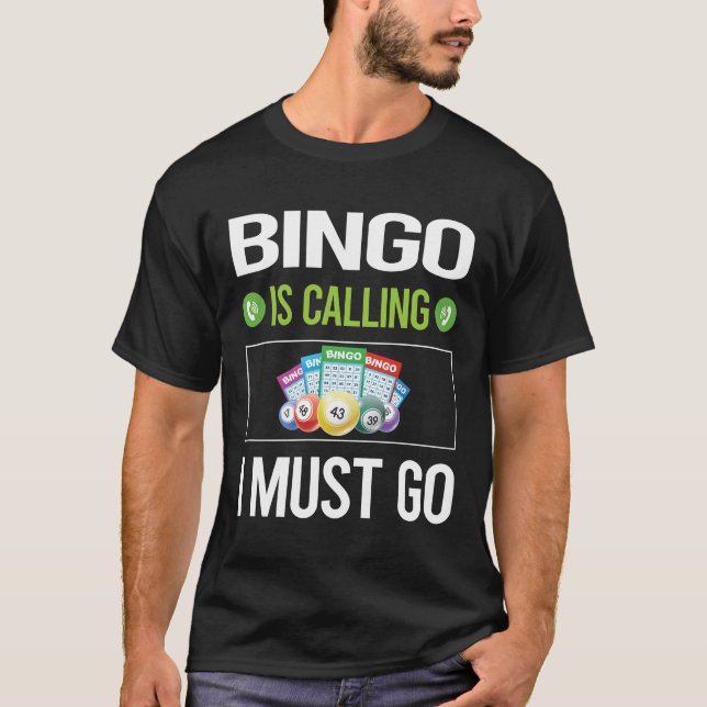 Camiseta Está Chamando Bingo (Frente)
