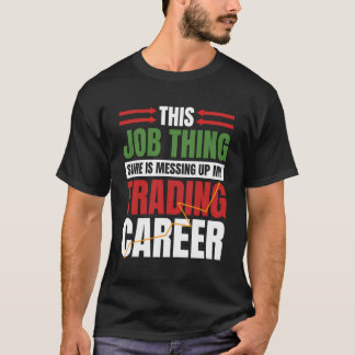 Camiseta Esta Coisa De Trabalho Está Sem Dúvida A Enganar A
