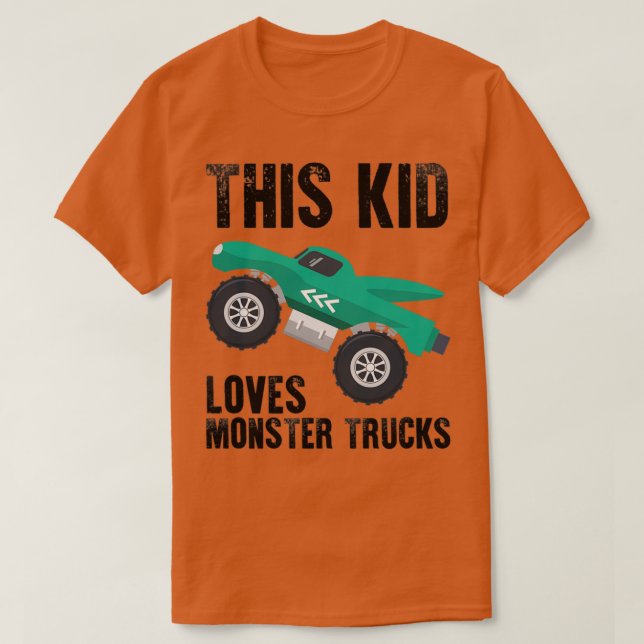 Camiseta Esta Criança Adora Monstros 41 (Frente do Design)