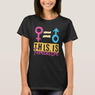Camiseta Esta É A Declaração Feminista De Direitos Iguais F
