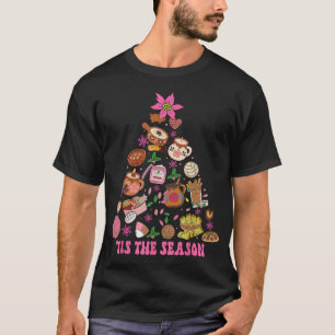 Camiseta Esta É A Época Da Árvore De Natal Mexicana Tamales