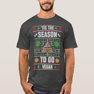 Camiseta Esta É A Época De Ir Para A Esquadra Vegan Engraça