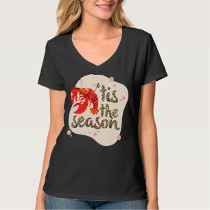 Camiseta Esta É A Época De Lagosta Leopardo