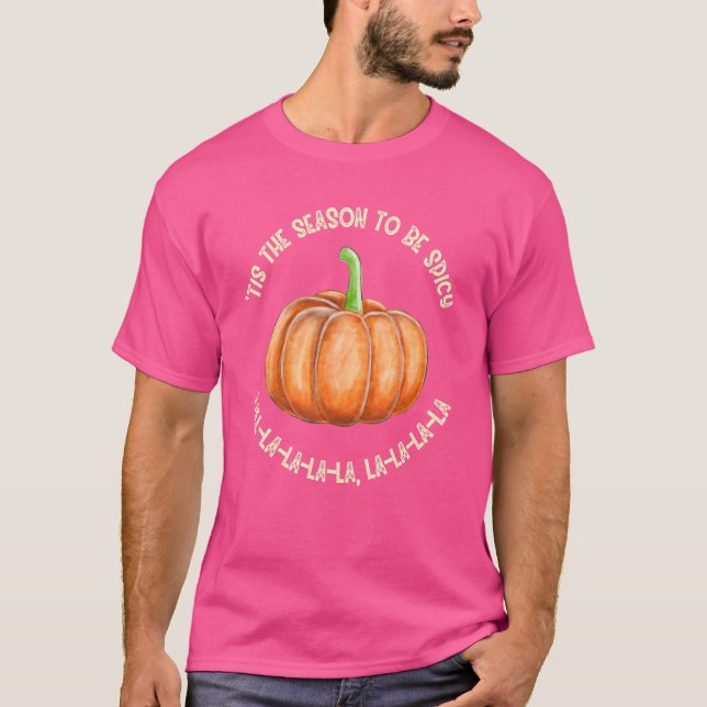 Camiseta Esta É A Época De Pumpkin Spice Pumpkin Call (Frente)