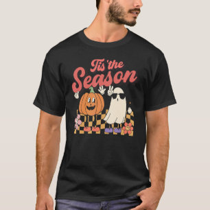 Camiseta Esta É A Época De Retro Halloween