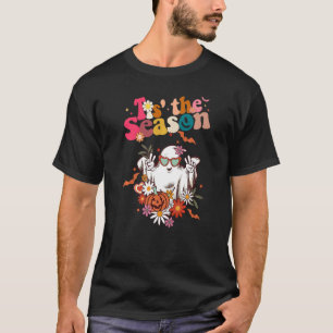 Camiseta Esta É A Época Do Fluxo De Halloween De Vintage Gn