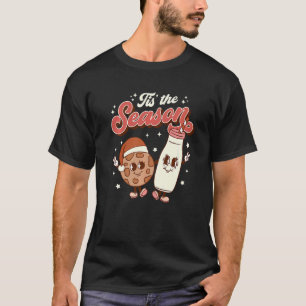 Camiseta Esta é a época do retrato do Natal 70s 80s Vintage
