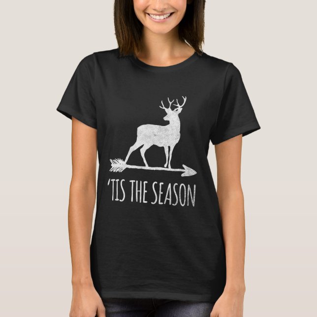 Camiseta Esta É A Época Engraçada Caça Ao Arco (Frente)
