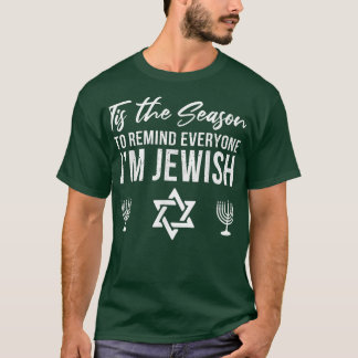 Camiseta Esta É A Época Eu Sou Judeu Engraçado Judeu Hannuk