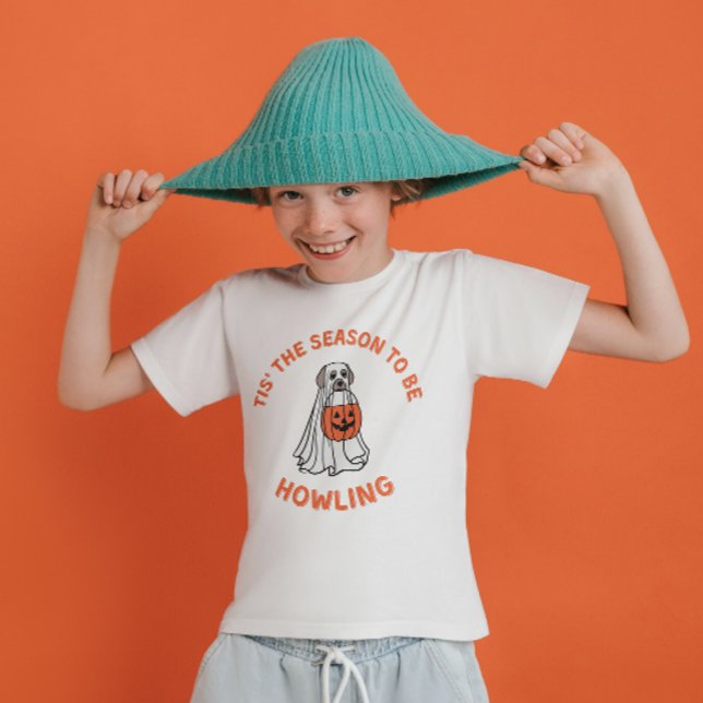 Camiseta Esta É A Época Para Comer O Cão De Halloween (Criador carregado)