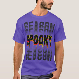 Camiseta Esta É A Época Para Ser Assustador, Retro Hallowee