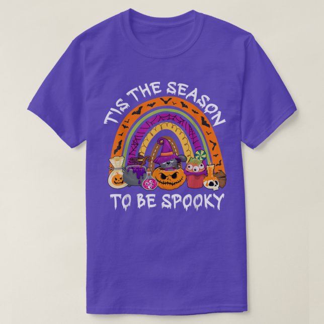Camiseta Esta É A Época Para Ser Estranho Arco-Íris De Hall (Frente do Design)