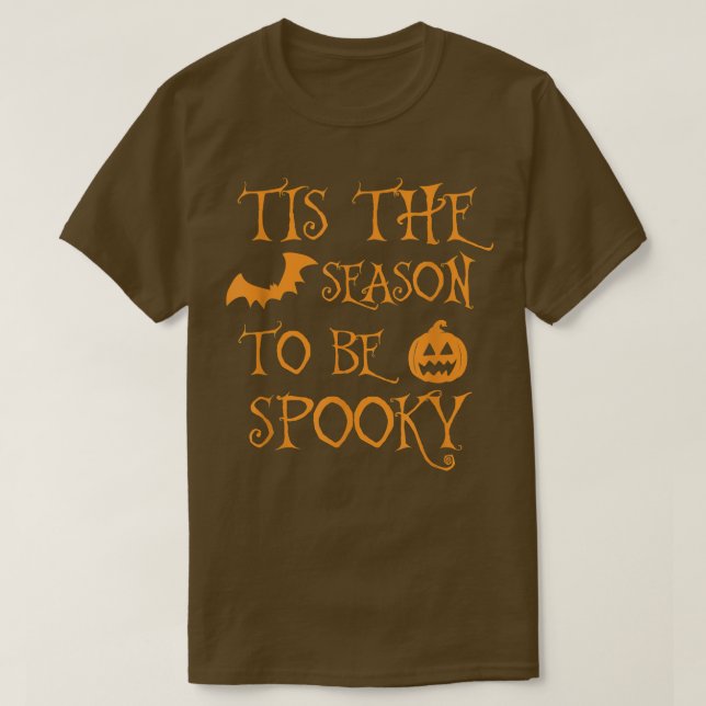 Camiseta Esta É A Época Para Ser Feliz Halloween (Frente do Design)