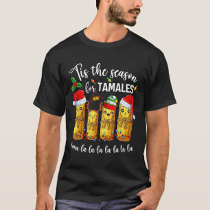 Camiseta Esta É A Época Para Tâmules Feriado De Natal Mexic