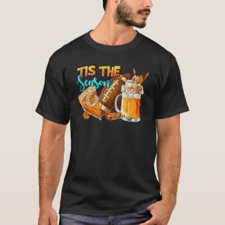 Camiseta Esta É A Época Pumpkin E O Hallowee De Futebol De 