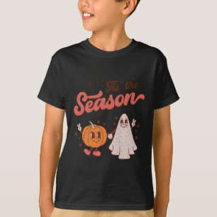 Camiseta Esta É A Época Pumpkin Spice Call Autumn Boo Hall