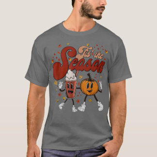 Camiseta Esta É A Época Pumpkin Spice Engraçado Fall Vibes