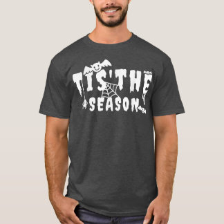 Camiseta Esta é a estação das mulheres bonitas no Halloween