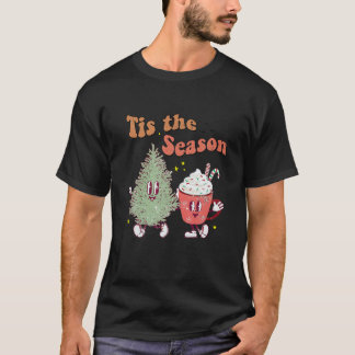 Camiseta Esta é a estação fabulosa Árvore de Natal e café