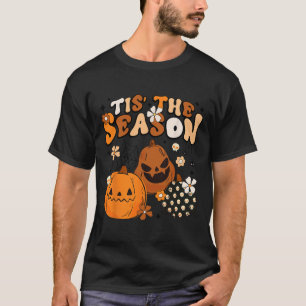 Camiseta Esta É A Estação Halloween Pumpkin Season Spooky R