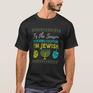 Camiseta Esta é a estação para lembrar a todos que sou j