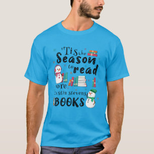 Camiseta Esta é a estação para ler mais livros do Dustin St