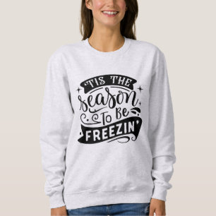 Camiseta Esta é a estação para ser feliz Feriado de inverno